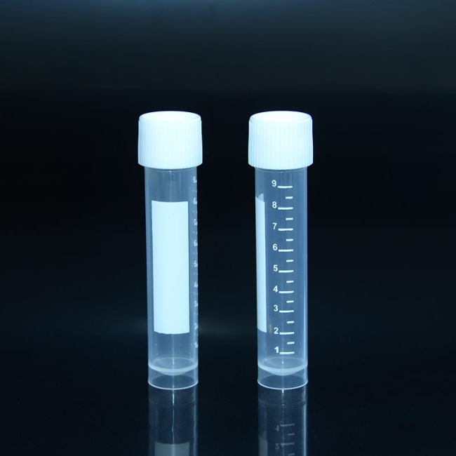 10ml Flat Bottom PP Transport Tube with PE Cap